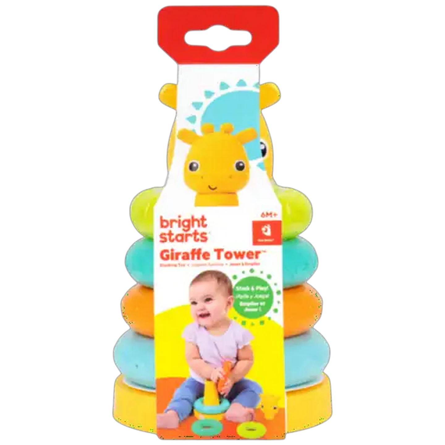 Image of Bright Starts Sort & Stack Tower Toy