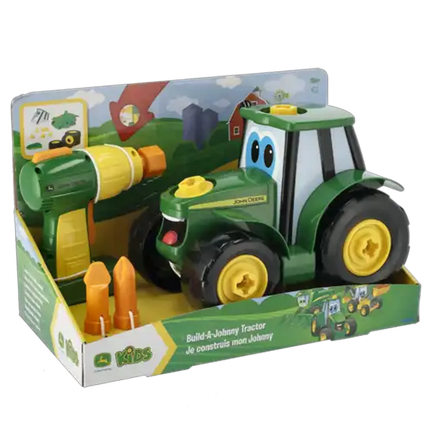 Image of John Deere Build A Tractor 16 Piece 18 Months+