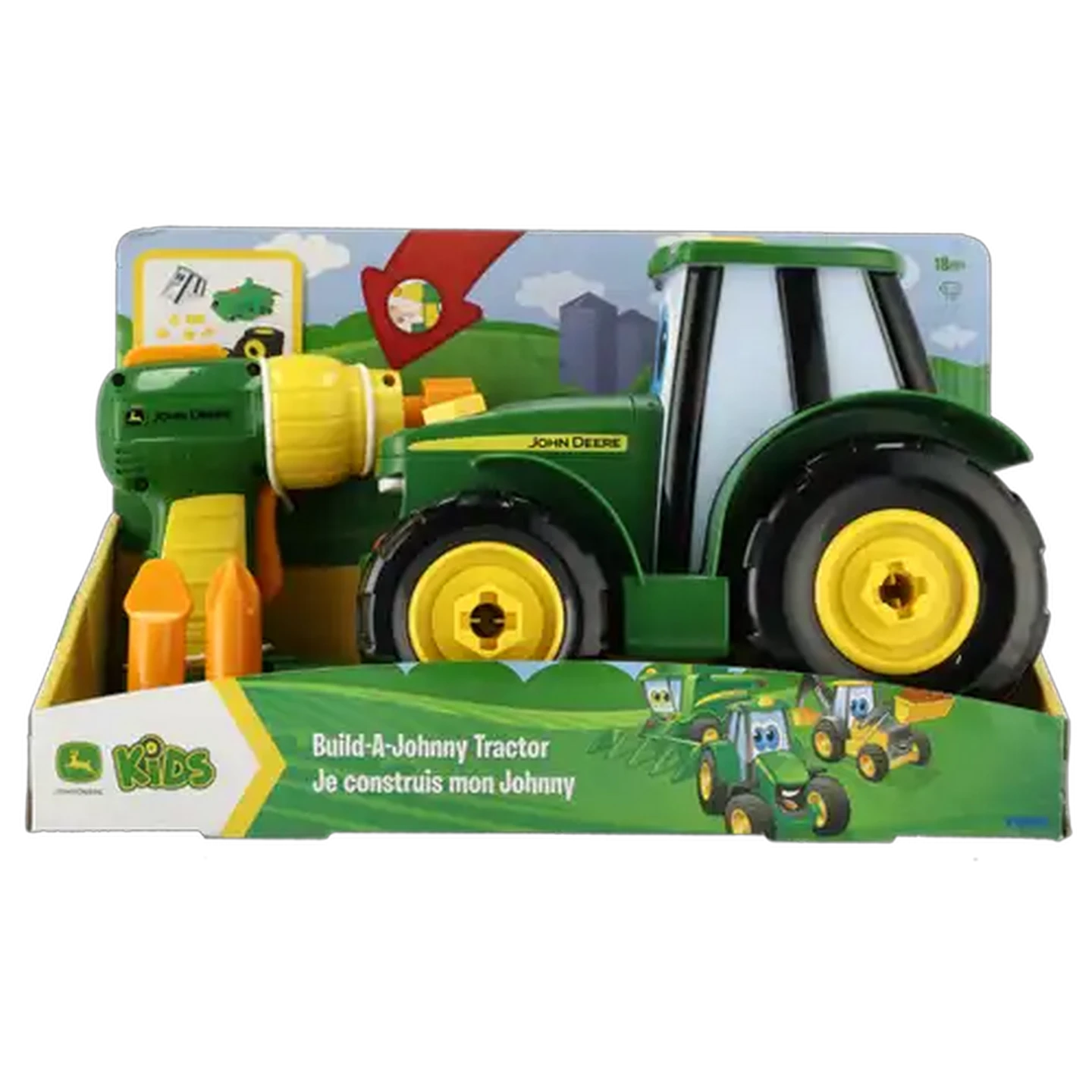 Image of John Deere Build A Tractor 16 Piece 18 Months+
