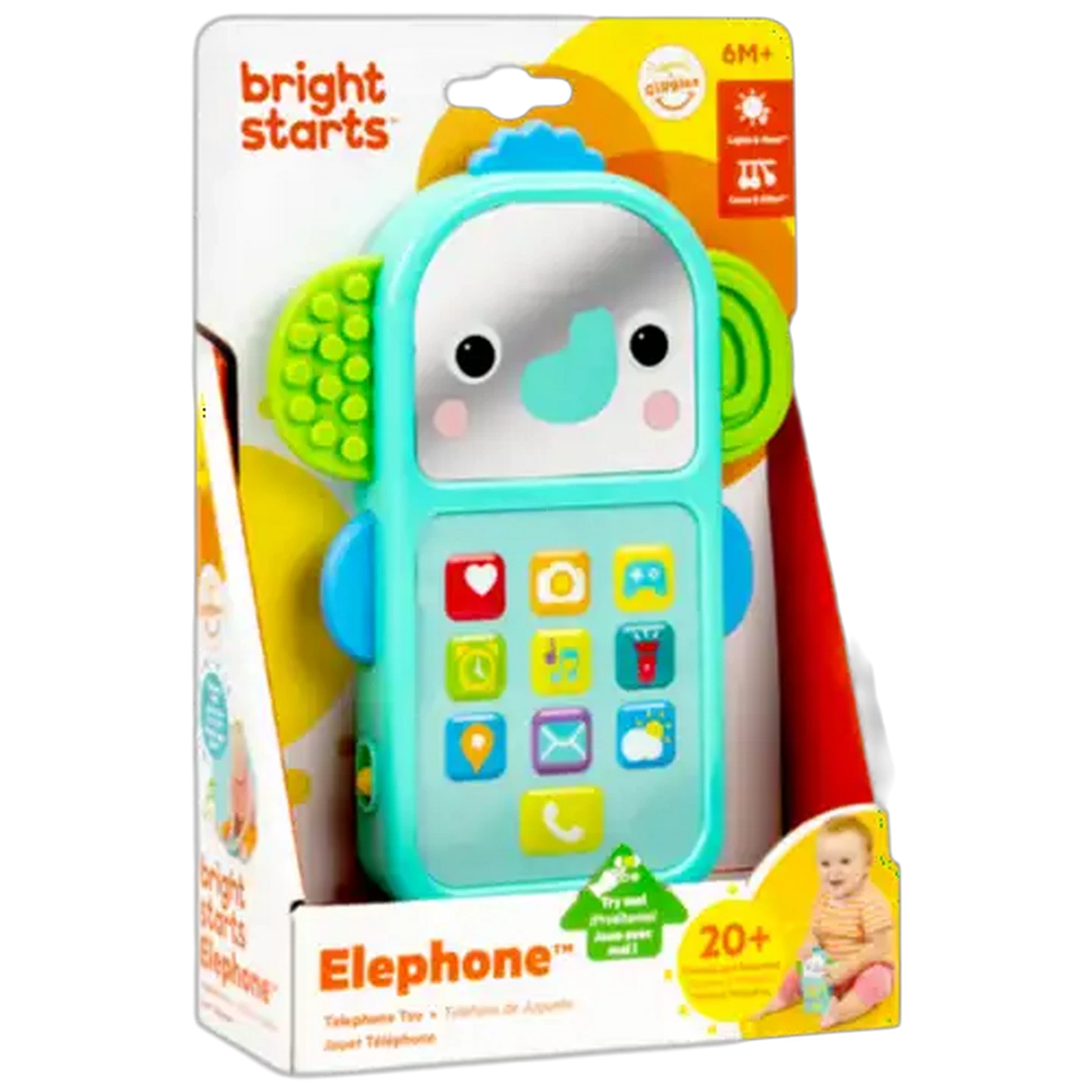 Image of Bright Starts Elephant Musical 6 Months+