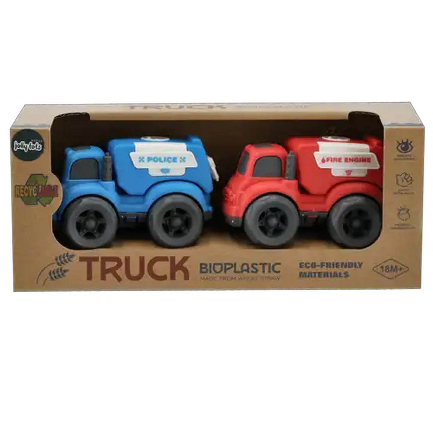 Image of Jolly Tots Eco Vehicle 2-Pack
