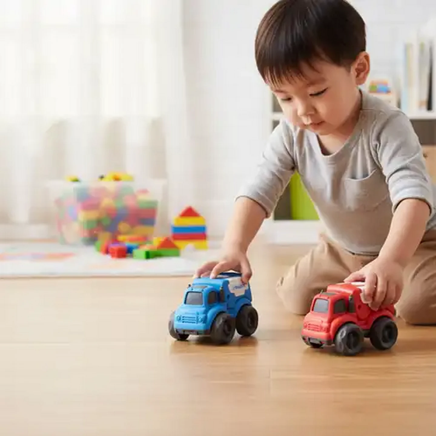 Image of Jolly Tots Eco Vehicle 2-Pack