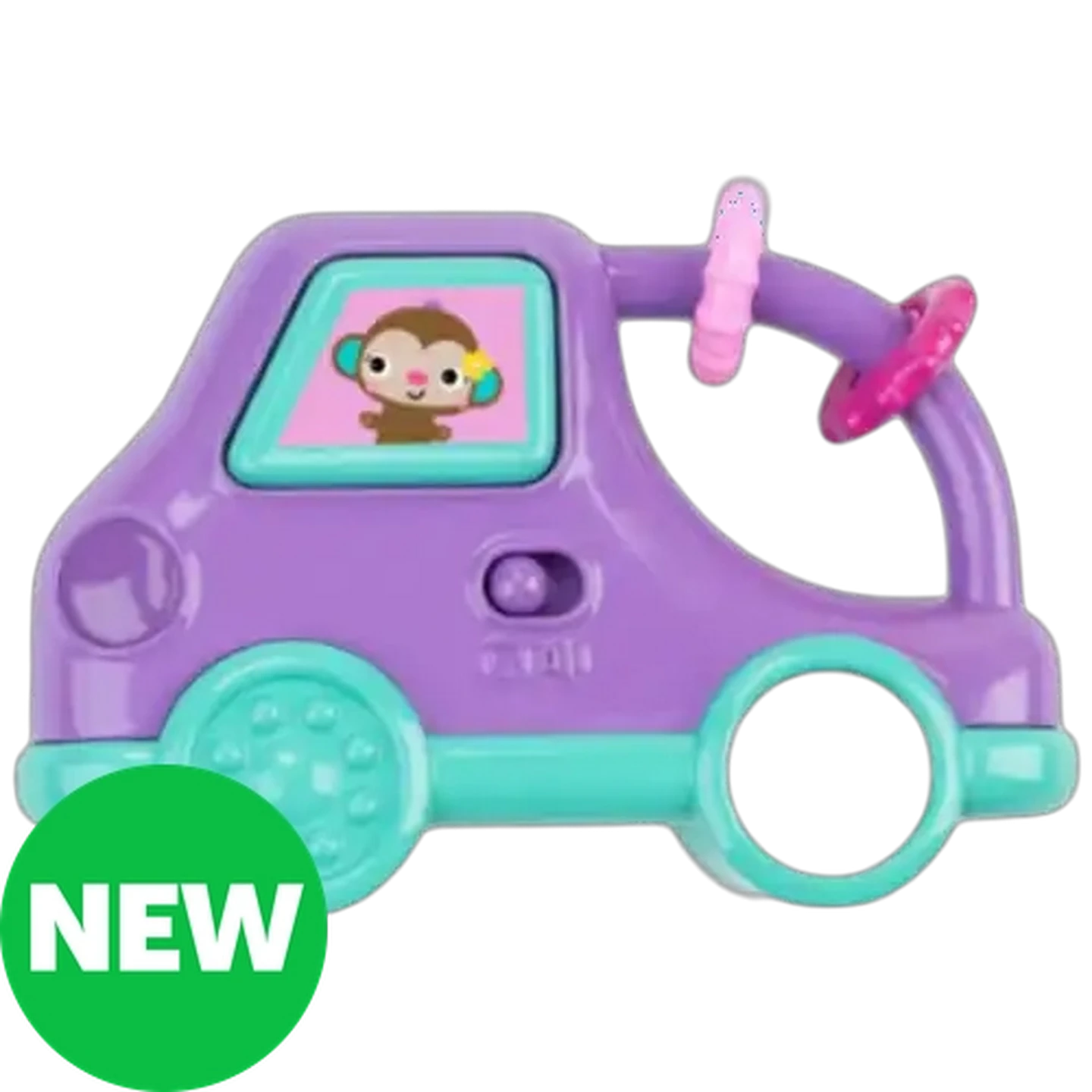 Image of Bright Starts Purple Driver Toy Tag Along