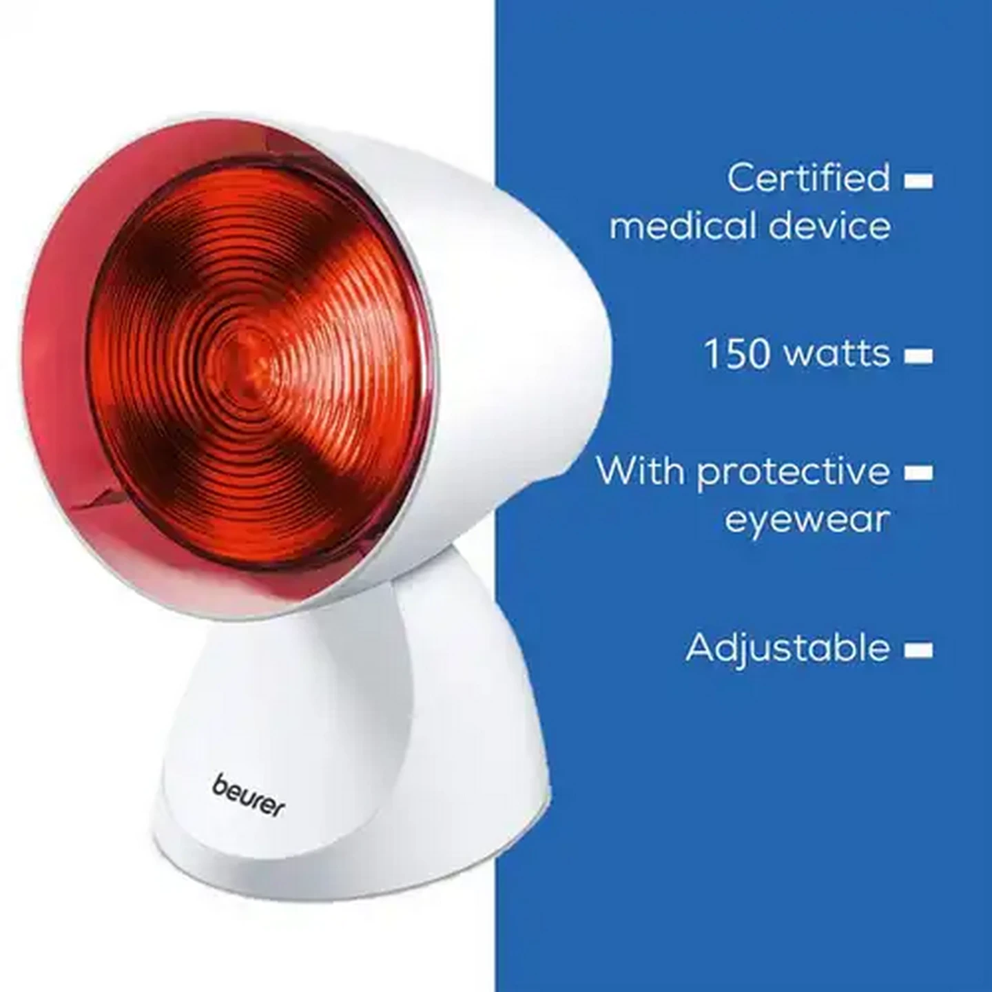 Image of Beurer Germany IL 21 Infrared Heat Therapy Lamp 150W