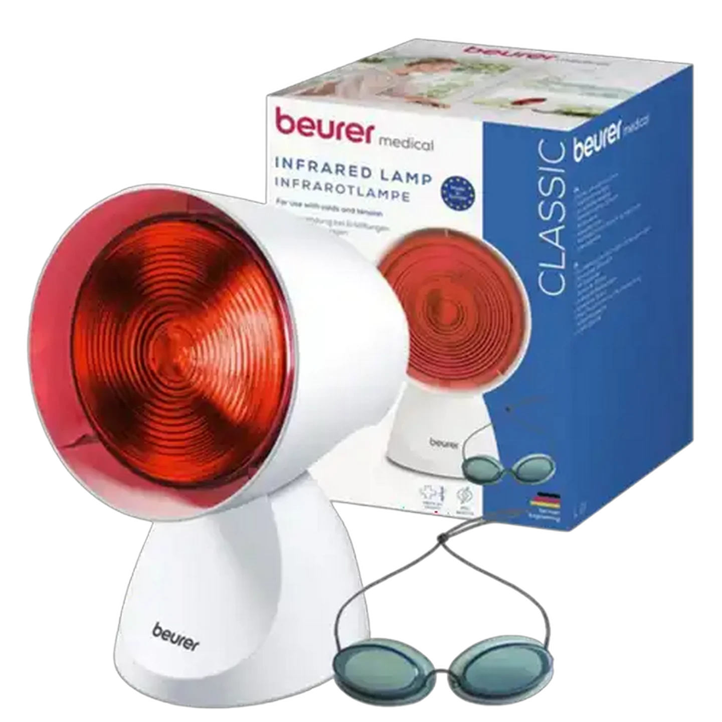 Image of Beurer Germany IL 21 Infrared Heat Therapy Lamp 150W
