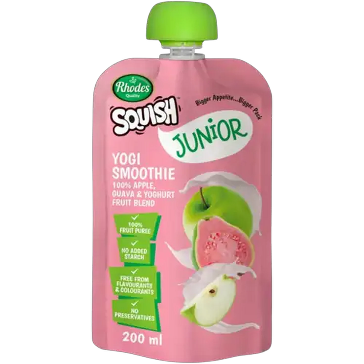 Image of Squish Apple, Guava & Yoghurt Junior Yogi Smoothie 200ml
