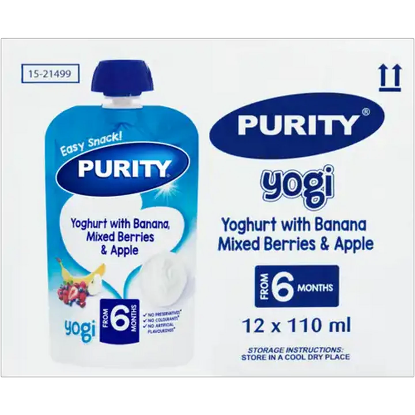 Shoprite ZA | PURITY From 6 Months Yoghurt with Banana, Mixed