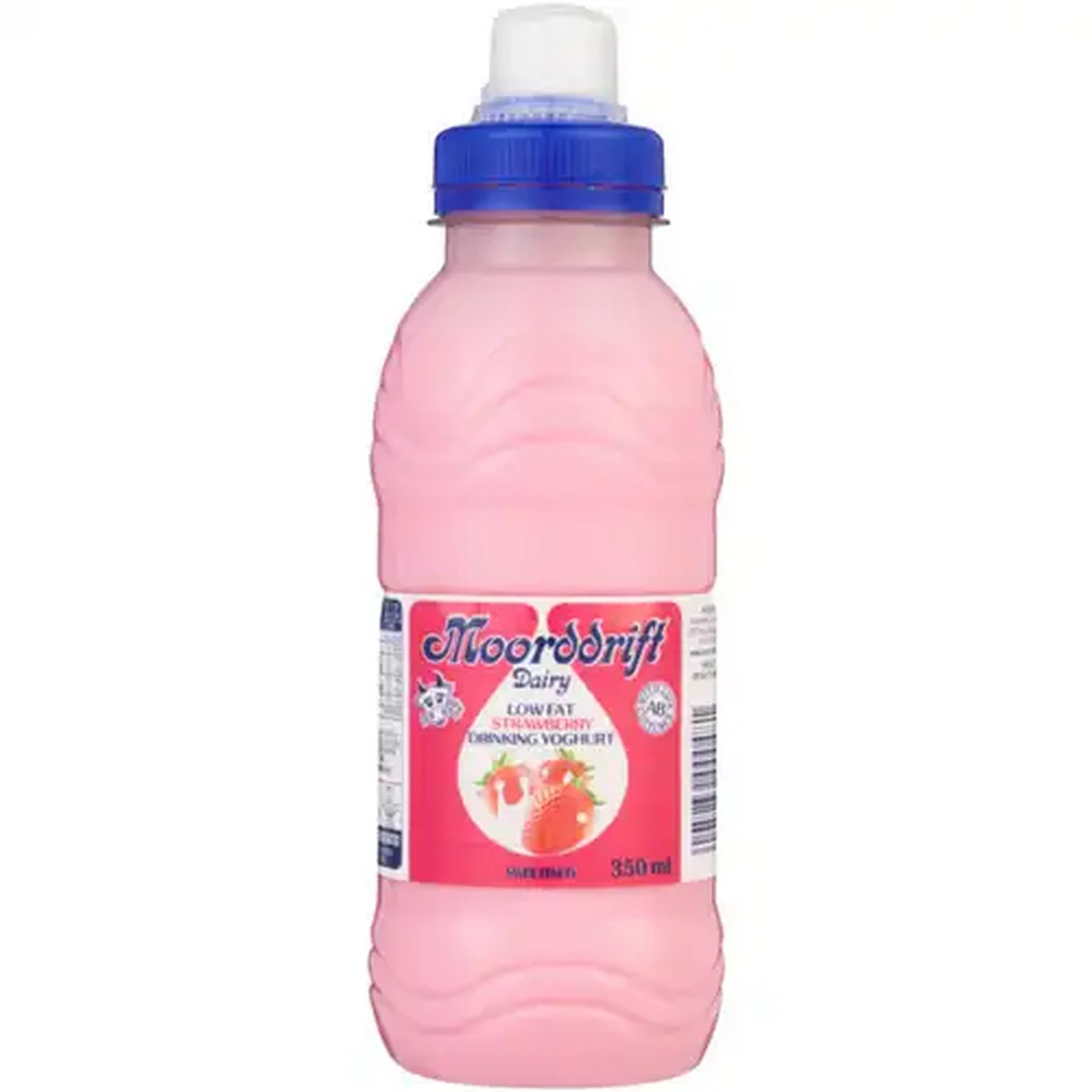 Image of Moorddrift Dairy Strawberry Low Fat Drinking Yoghurt 350ml