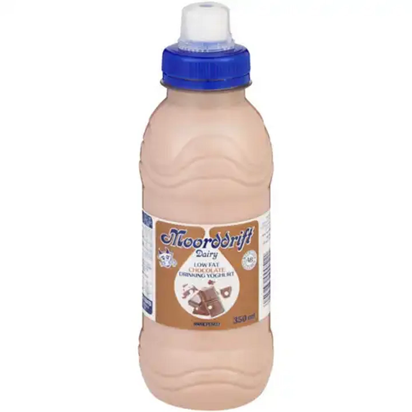 Image of Moorddrift Dairy Chocolate Low Fat Drinking Yoghurt 350ml