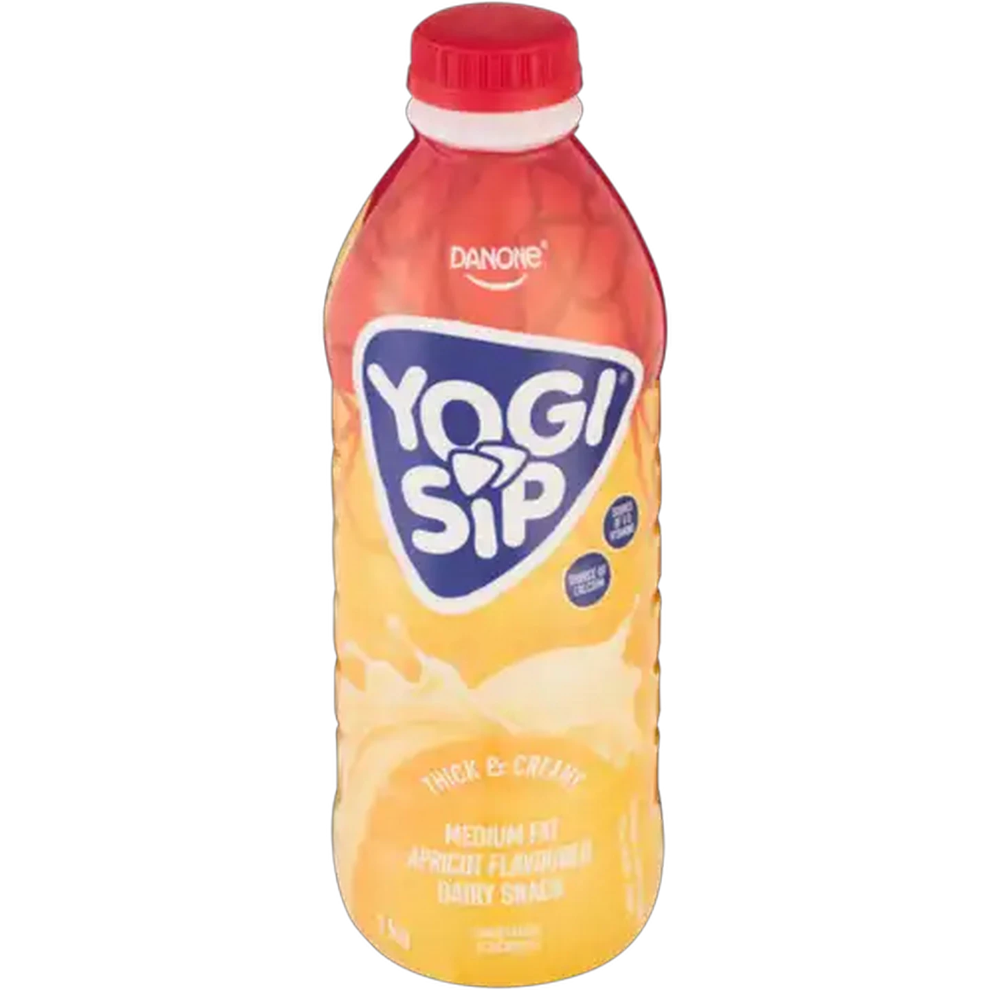 Image of Danone Yogi Sip Apricot Flavoured Dairy Snack 1kg