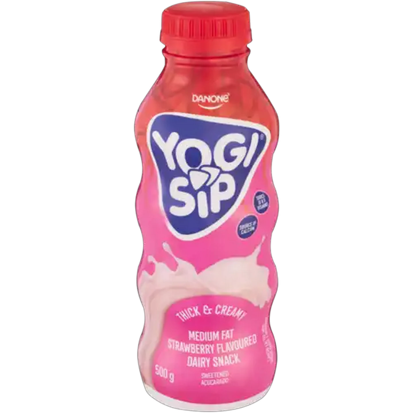 Image of Danone Yogi Sip Strawberry Dairy Snack 500g