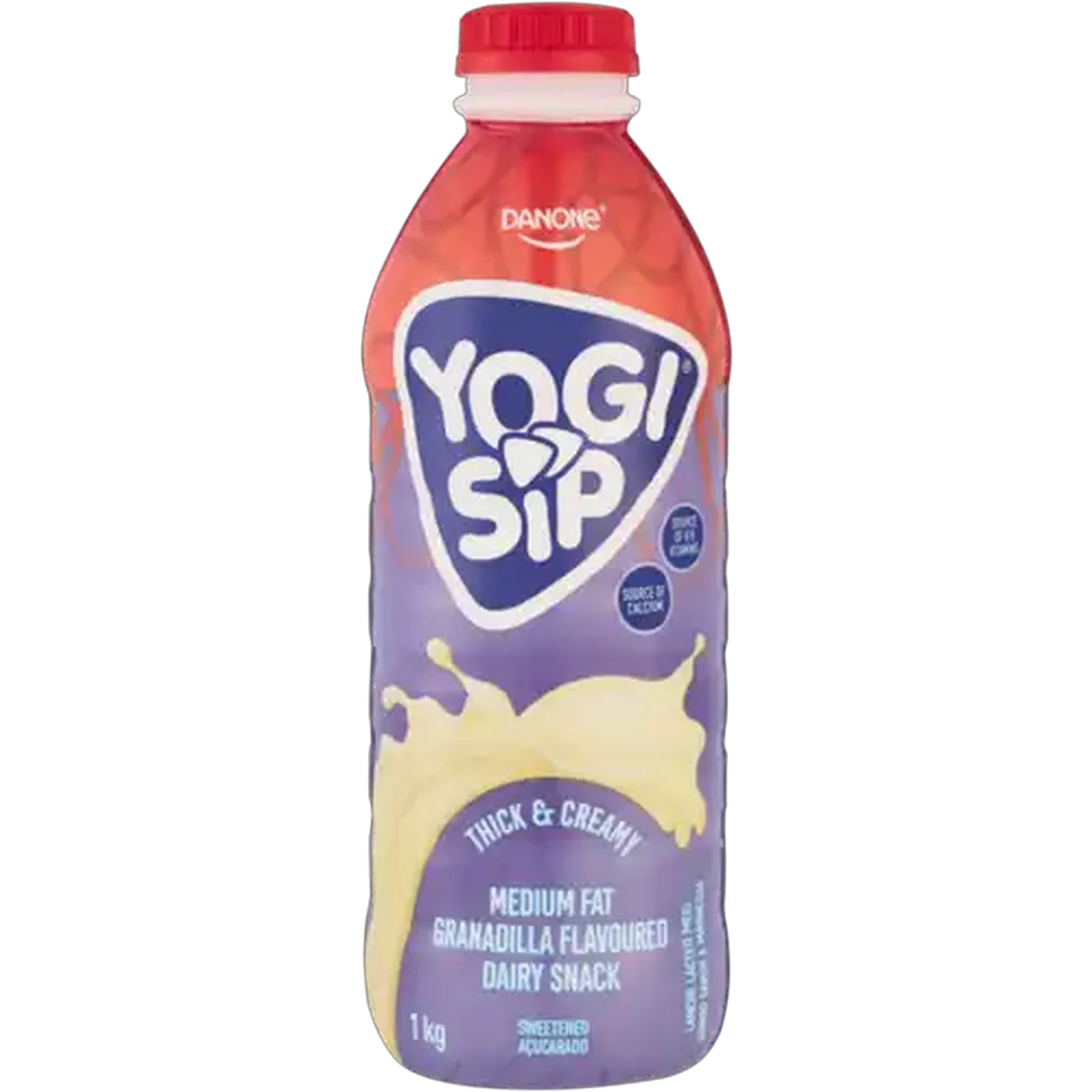 Image of Danone Yogi Sip Granadilla Flavoured Dairy Snack 1kg