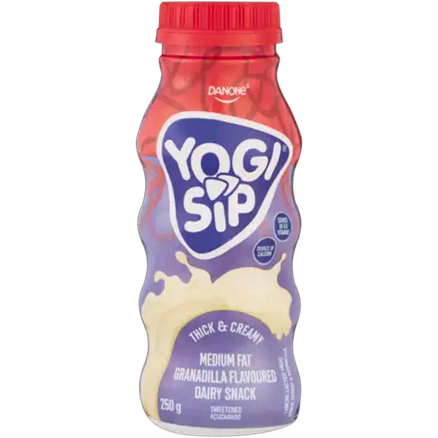 Image of Danone Yogi Sip Granadilla Dairy Snack 250g