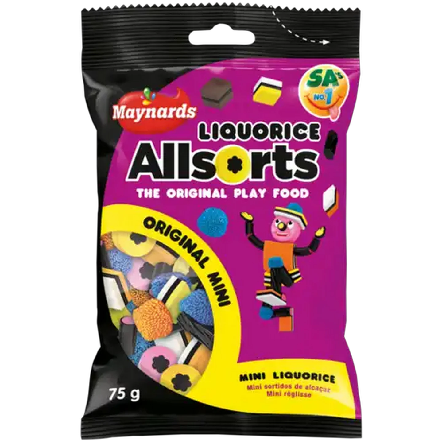 Image of Maynards Original Mini Liquorice Allsorts 75g