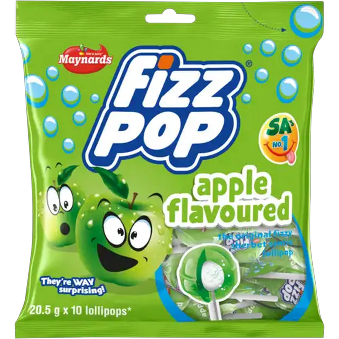 Checkers Sixty60 | Maynards Fizz Pop Apple Flavoured Lollipops 10