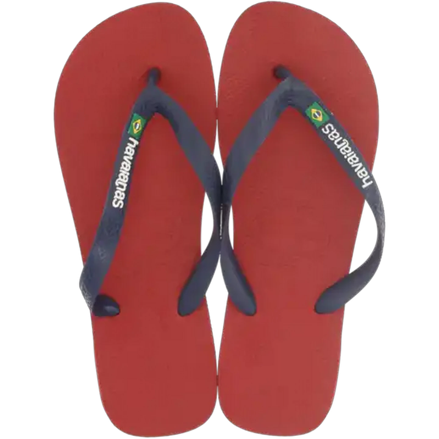 Image of Havaianas Unisex Slim Sandals Brazil Red Size 37/38