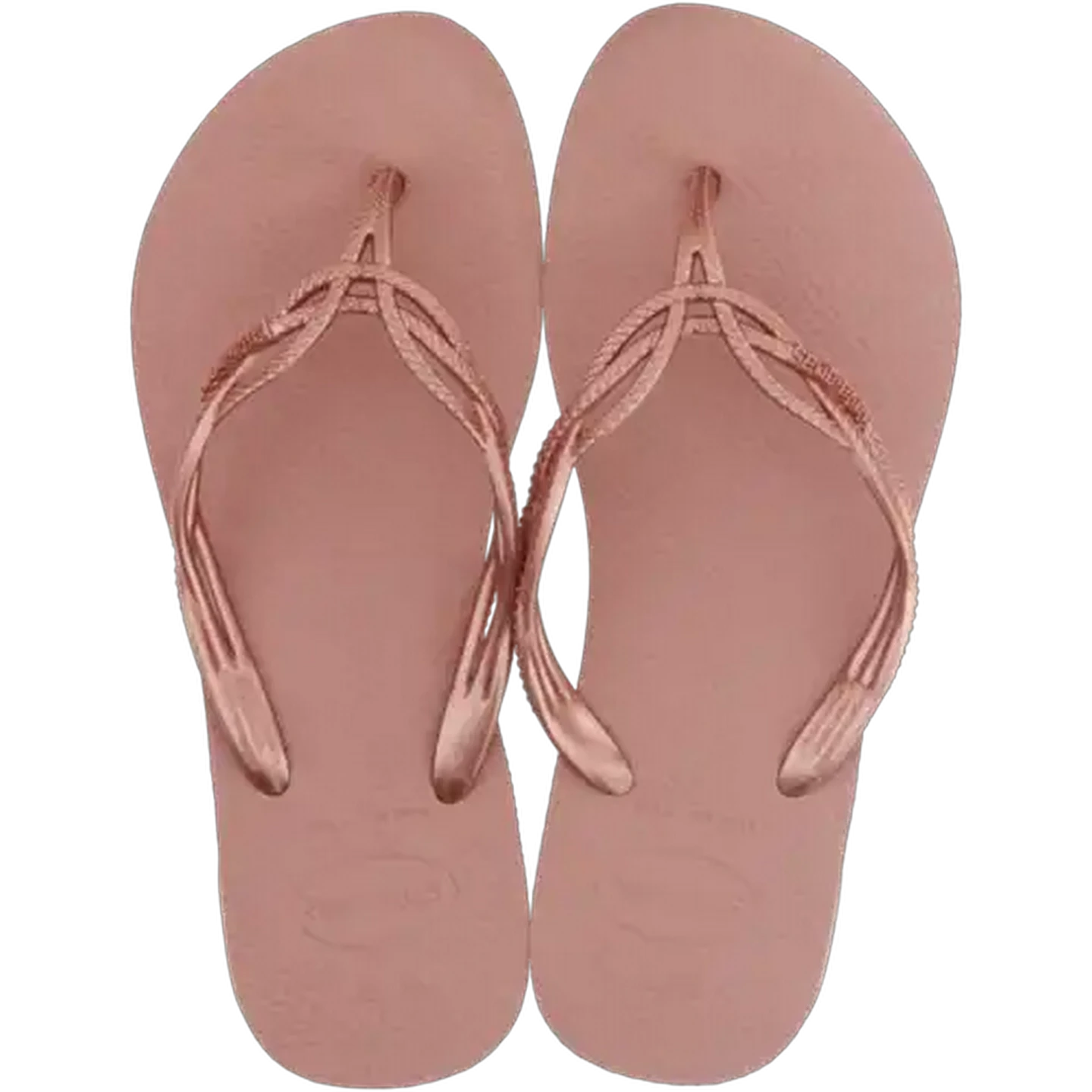 Image of Havaianas Flash Sweet Ladies Rose Gold Sandals 41/42