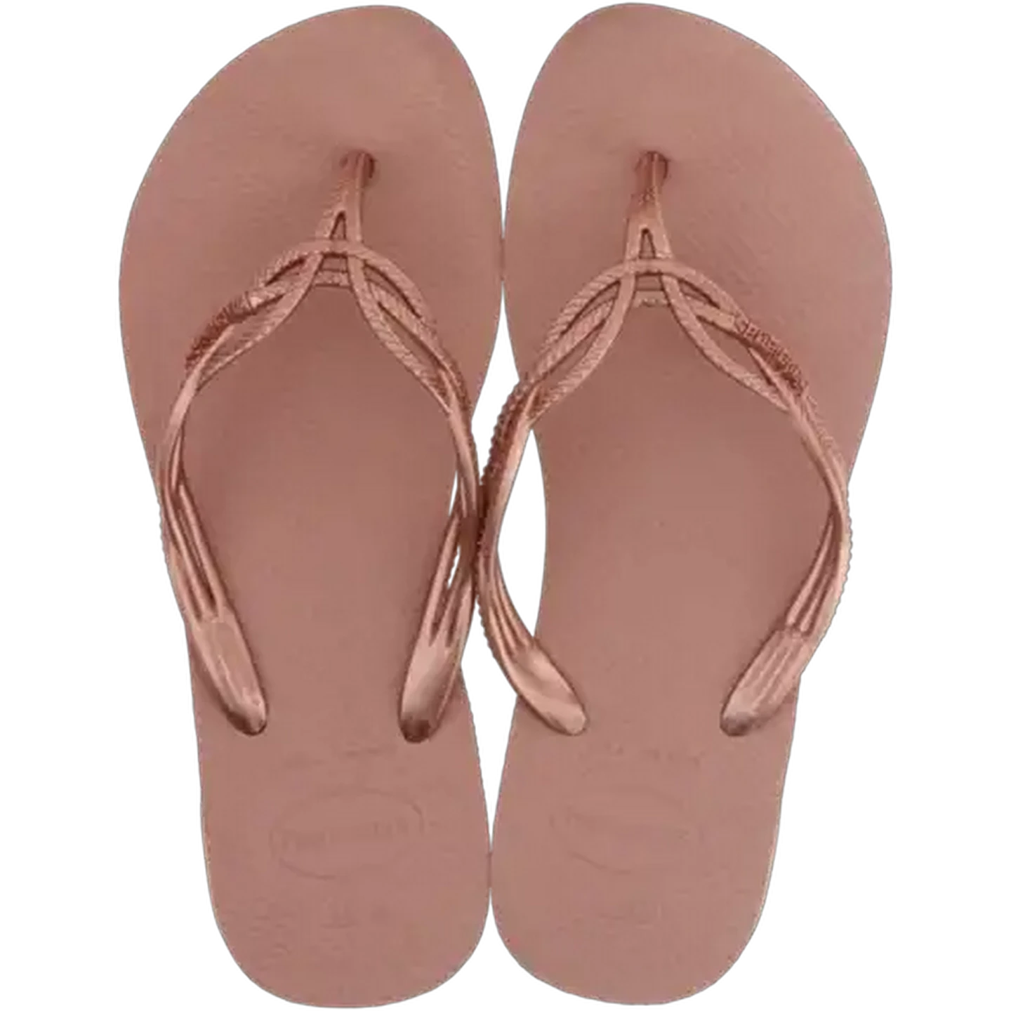 Image of Havaianas Flash Sweet Ladies Rose Gold Sandals 35/36