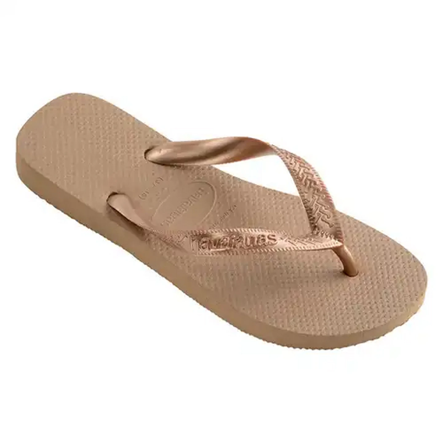 Image of Havaianas Unisex Top Rose Gold Sandals 33/34