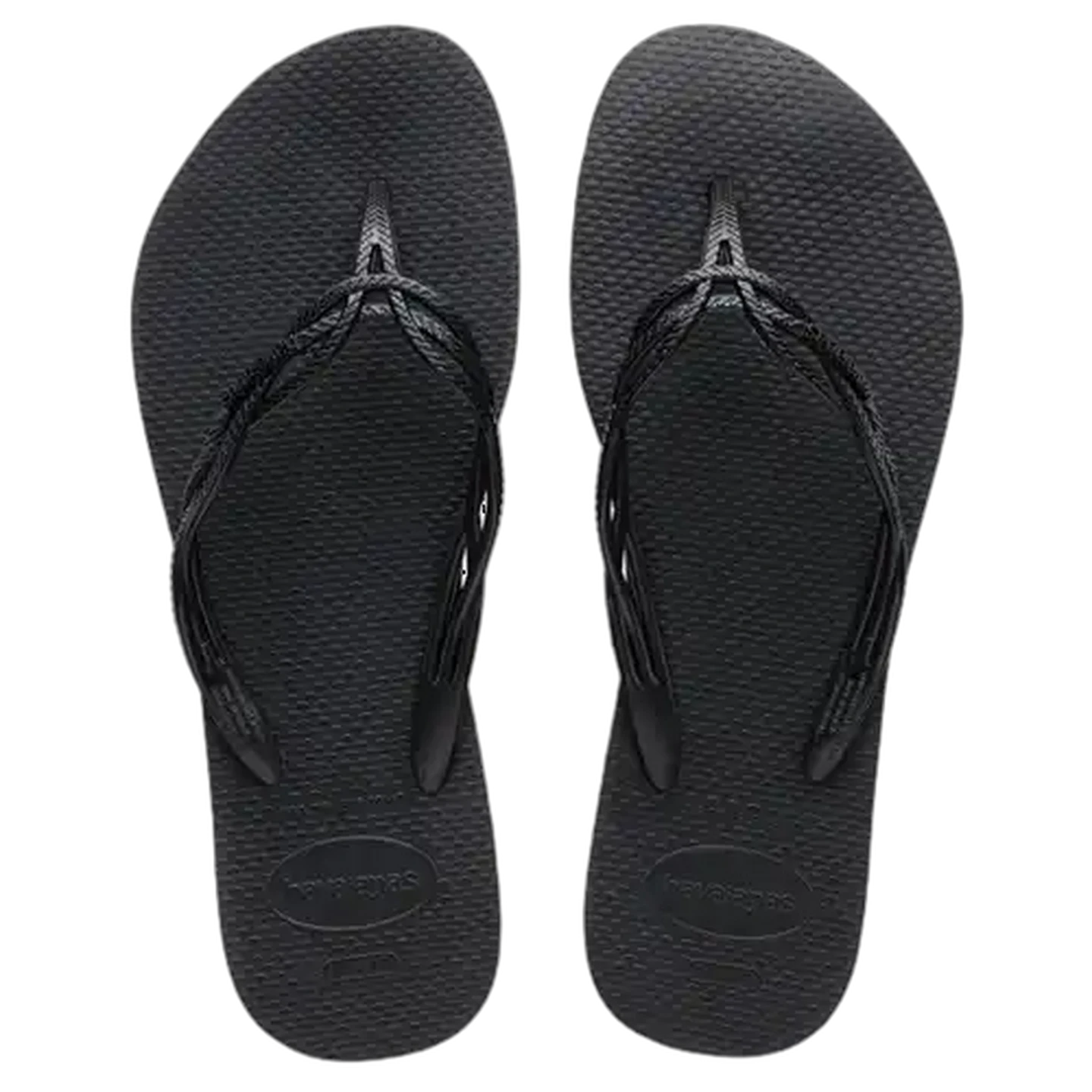 Image of Havaianas Flash Sweet Ladies Black Sandals 35/36