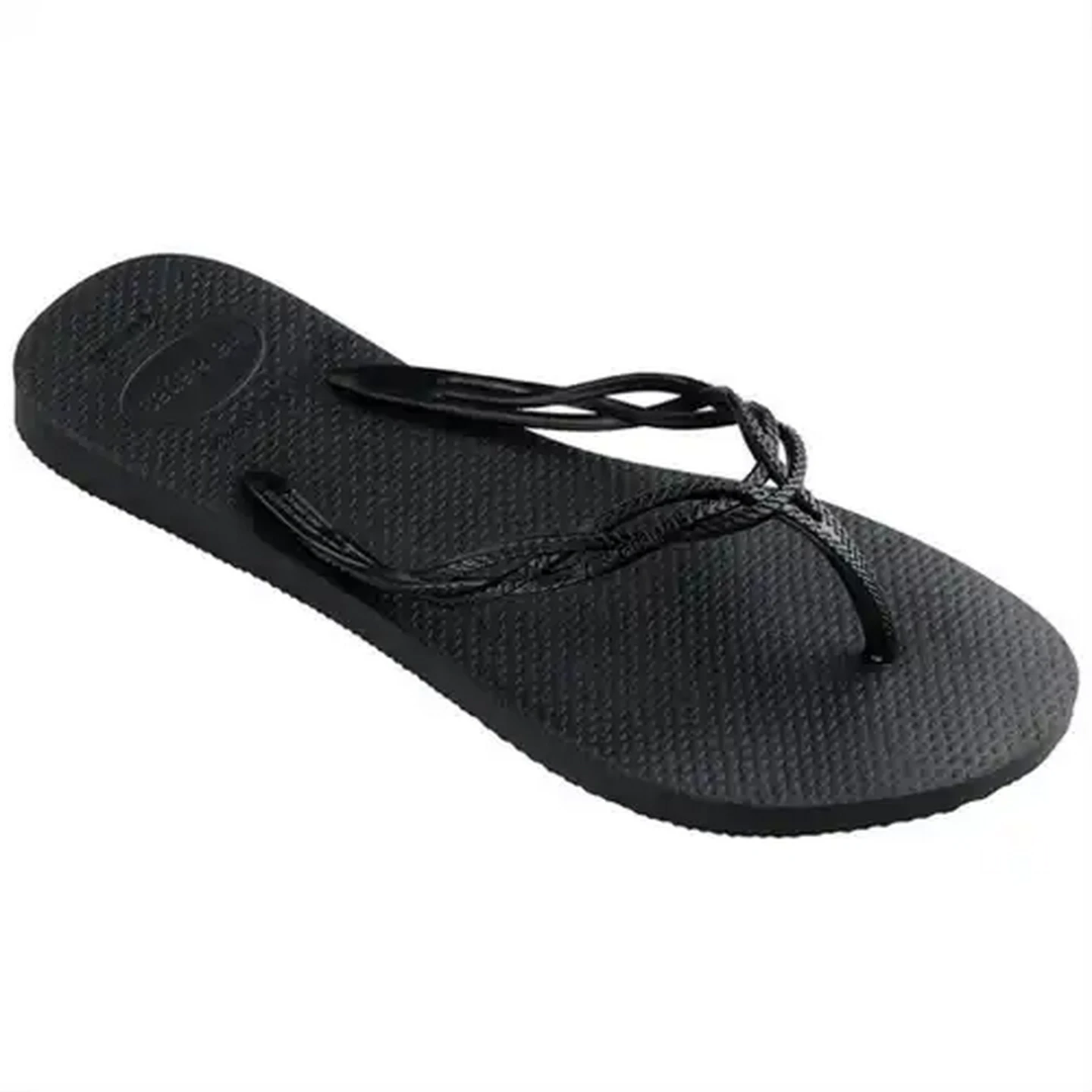 Image of Havaianas Flash Sweet Ladies Black Sandals 35/36