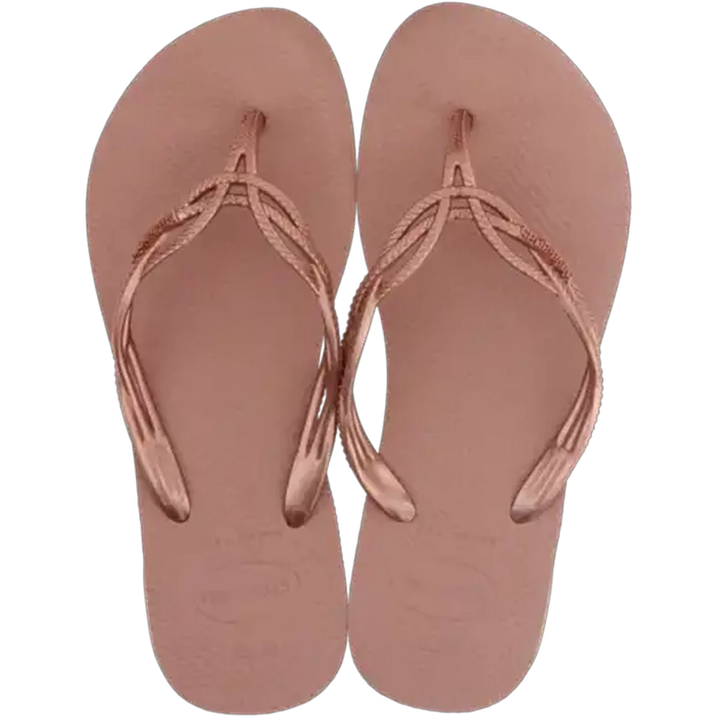 Image of Havaianas Flash Sweet Ladies Rose Gold Sandals 37/38