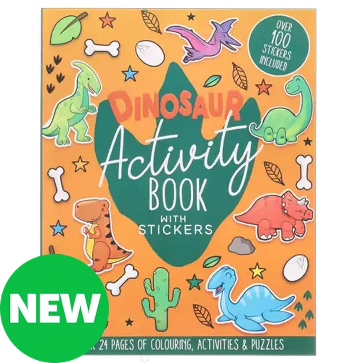 Checkers Sixty60 | Dinosaur Activity Book with Stickers 44-Pages