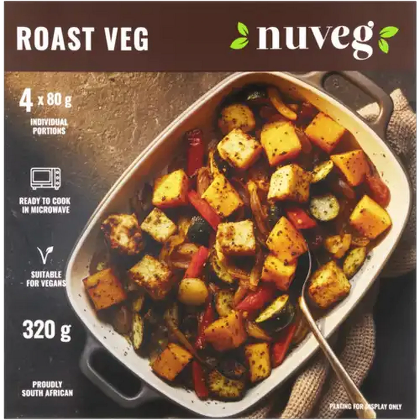 Image of Nuveg Frozen Roast Veg 4 x 80g