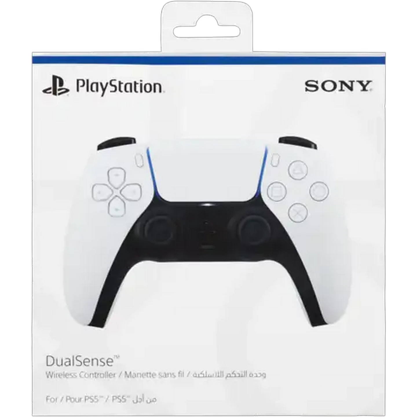 Image of PlayStation 5 DualSense Glacier White Wireless Controller