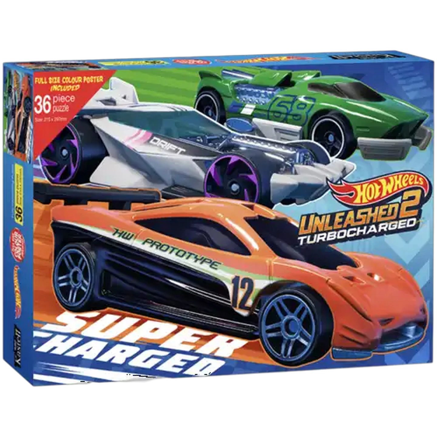 Hot Wheel Unleashed Puzzle 36-Piece
