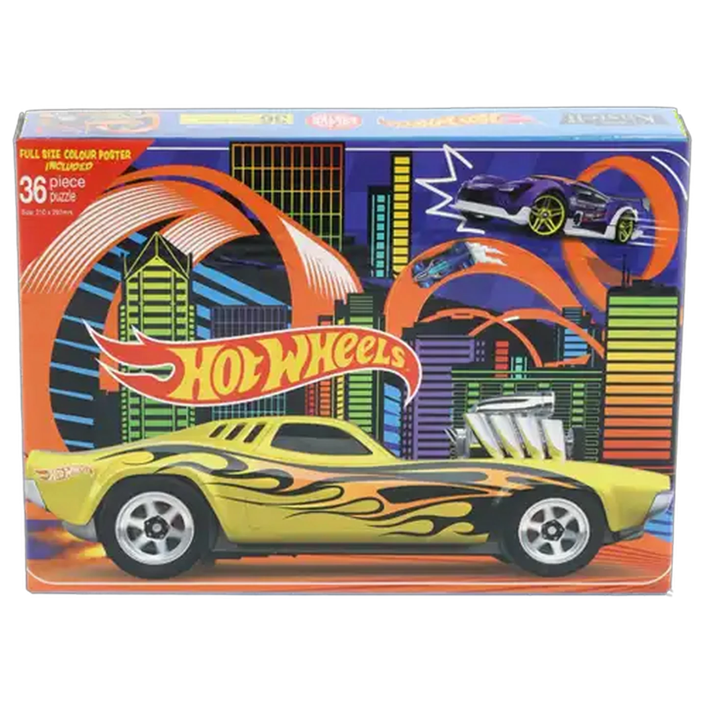 Hot Wheels Flames Puzzle 36-Piece