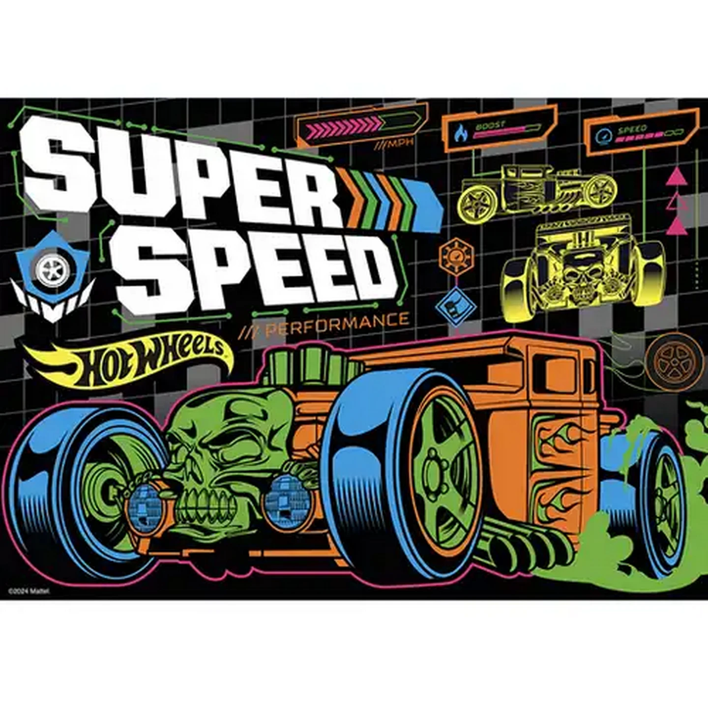 Image of Hot Wheel Super Speed Puzzle 48-Piece