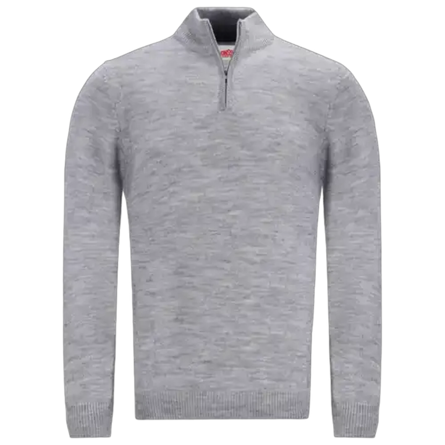 YA−MAN HRF17-W Checkers Sixty60 | Jonsson Workwear Men's Light Grey 1/4 Zip 7