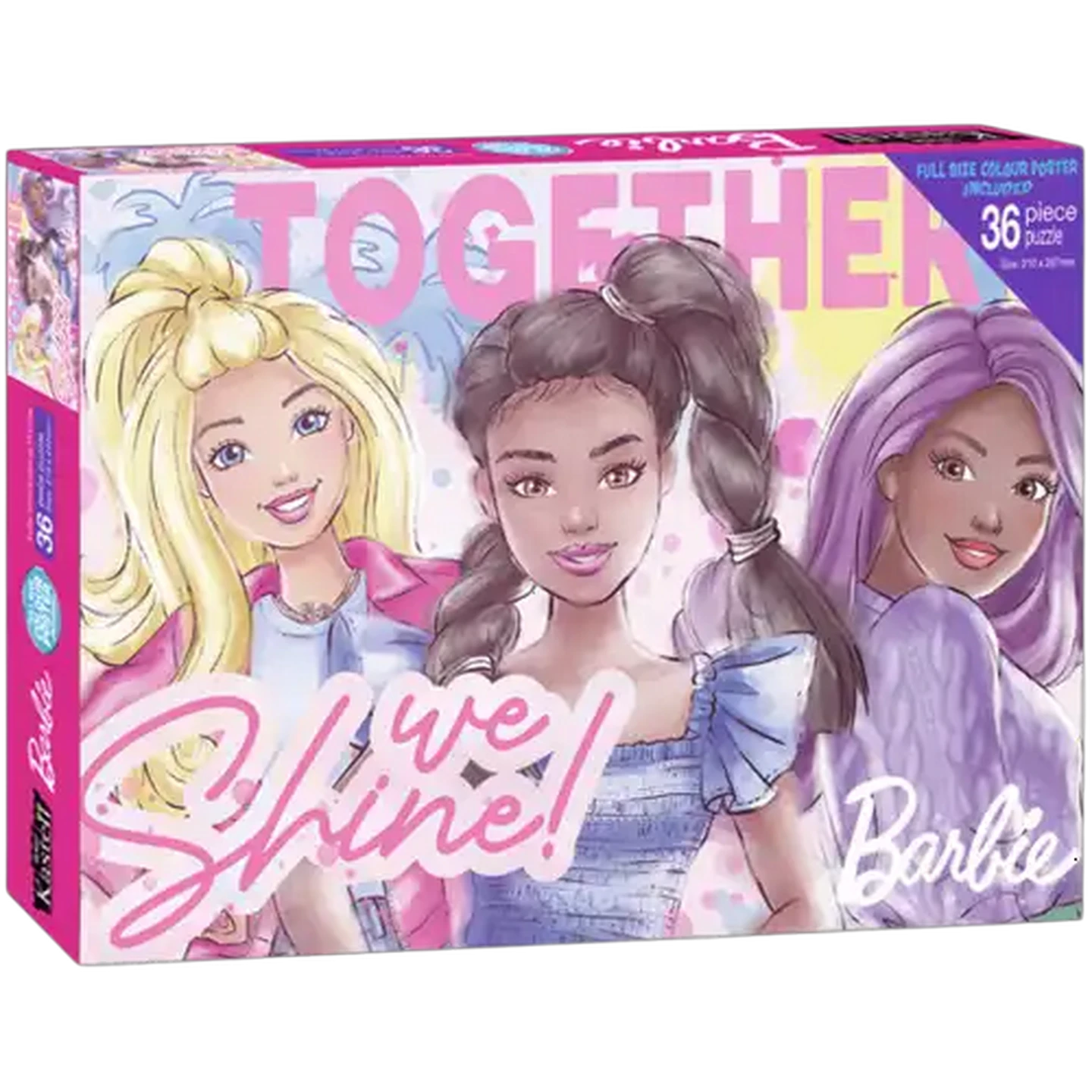 Barbie We Shine Puzzle 36-Piece