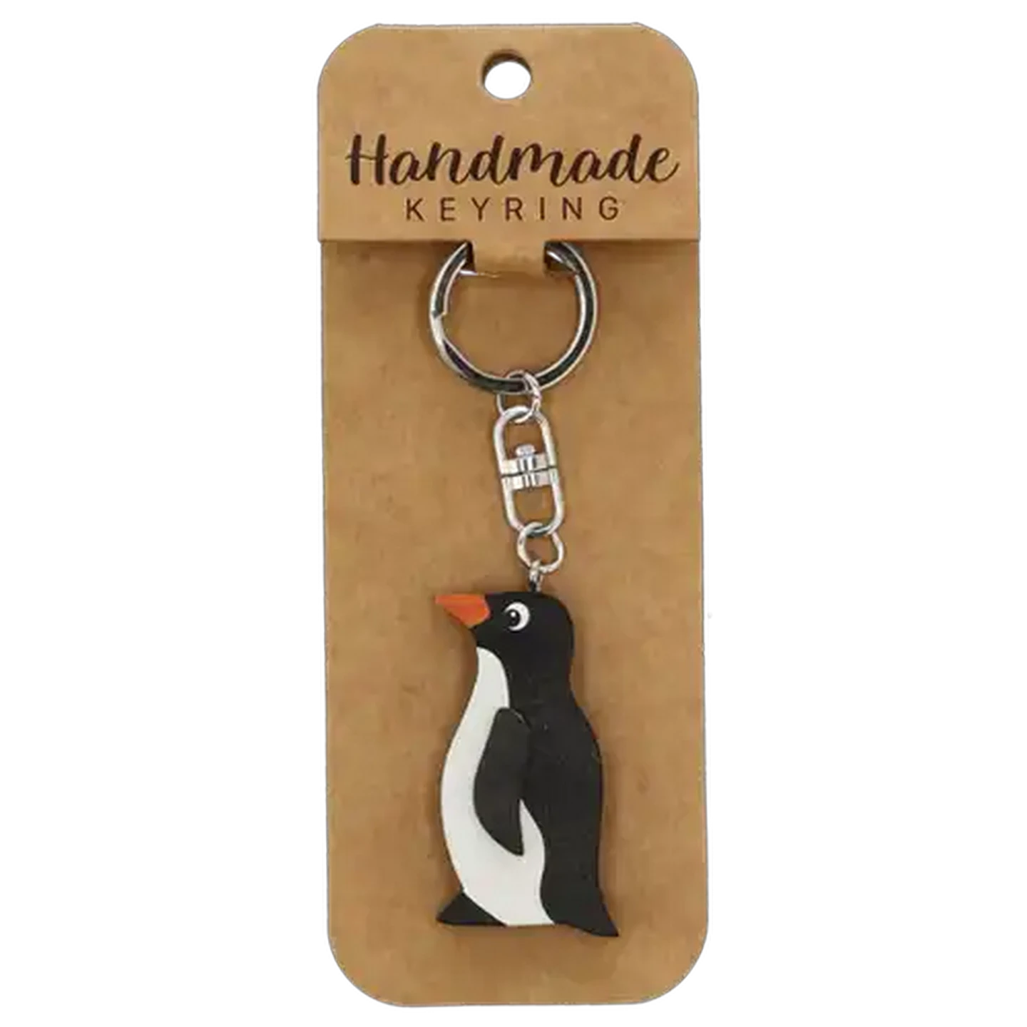 Checkers Sixty60 | Shapiro Penguin Handmade Wood Keyring
