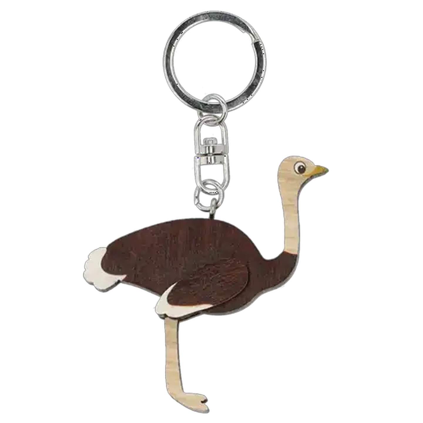Checkers Sixty60 | Shapiro Ostrich Handmade Wood Keyring