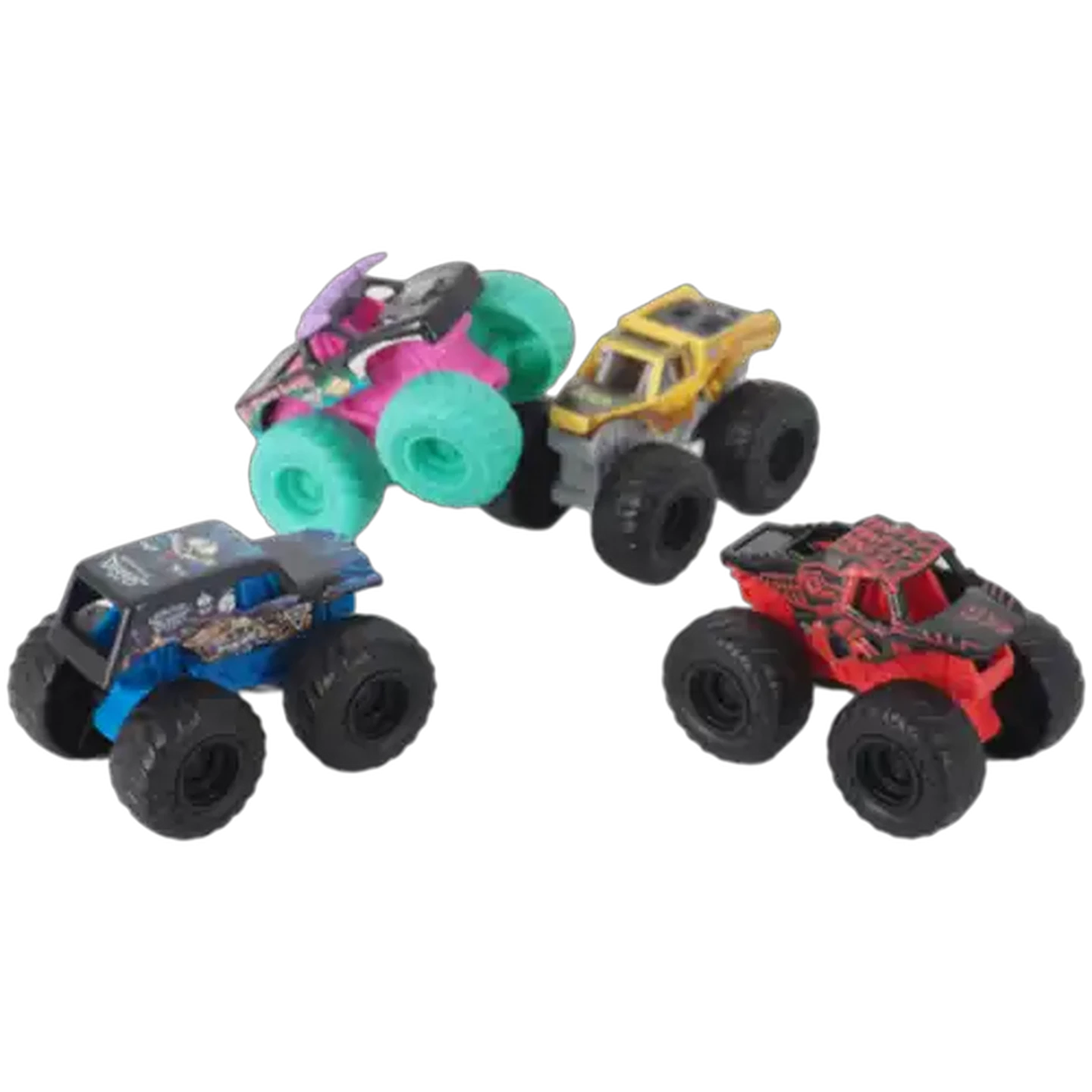 Checkers Sixty60 | Monster Jam Die-Cast Mini Monster Truck 1:72 Scale 4 ...