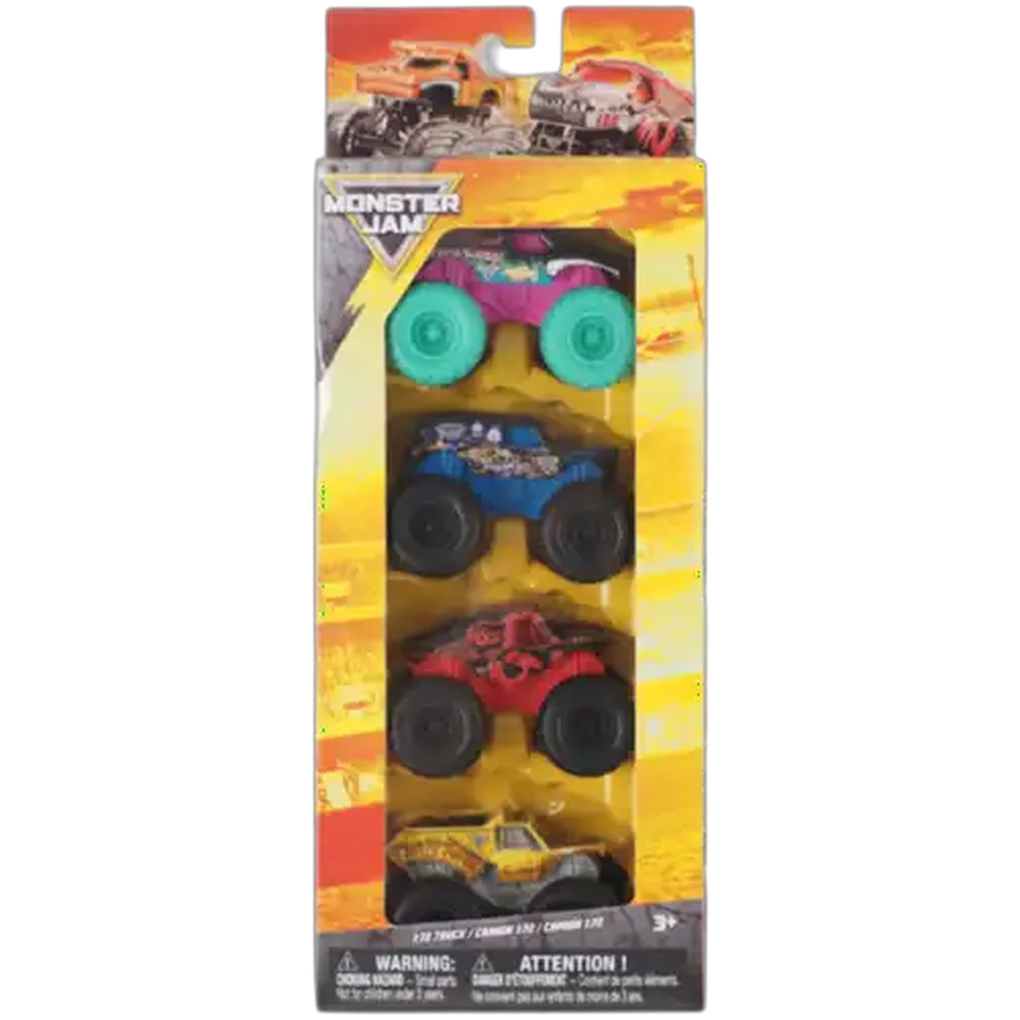 Checkers Sixty60 | Monster Jam Die-Cast Mini Monster Truck 1:72 Scale 4 ...