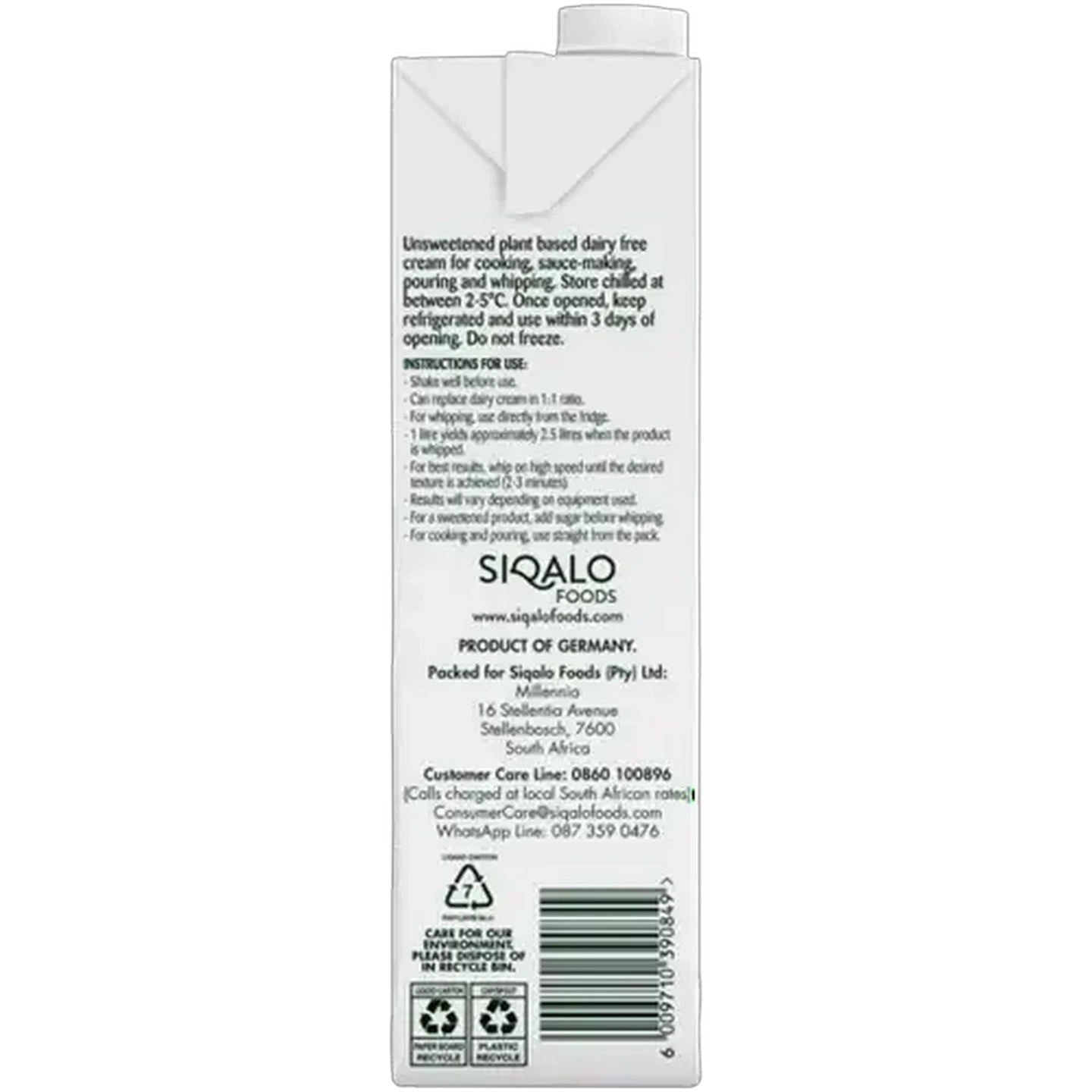 Image of Flora Multipurpose Dairy Free Cream 1L