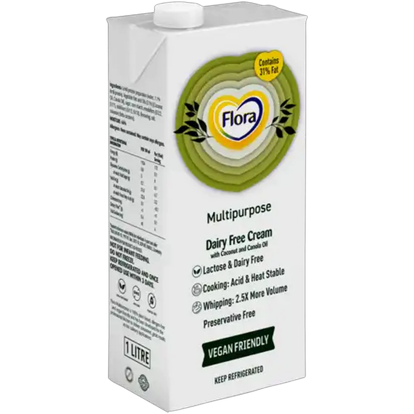 Image of Flora Multipurpose Dairy Free Cream 1L