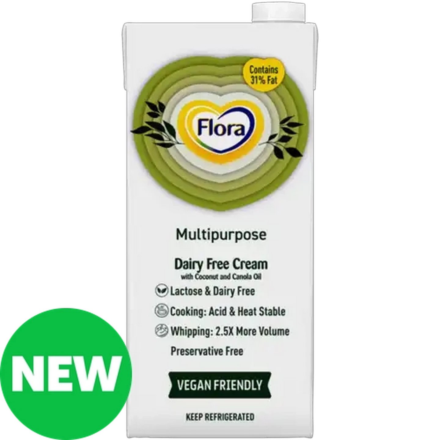 Image of Flora Multipurpose Dairy Free Cream 1L