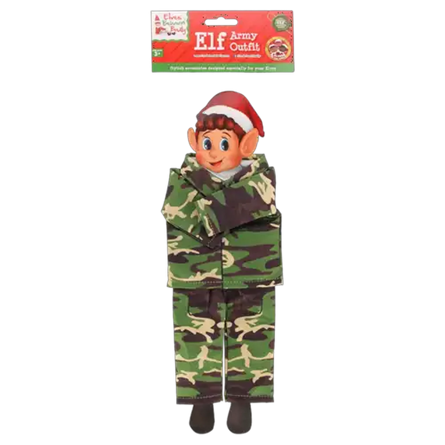 Image of Army Outfit Elf Accessory