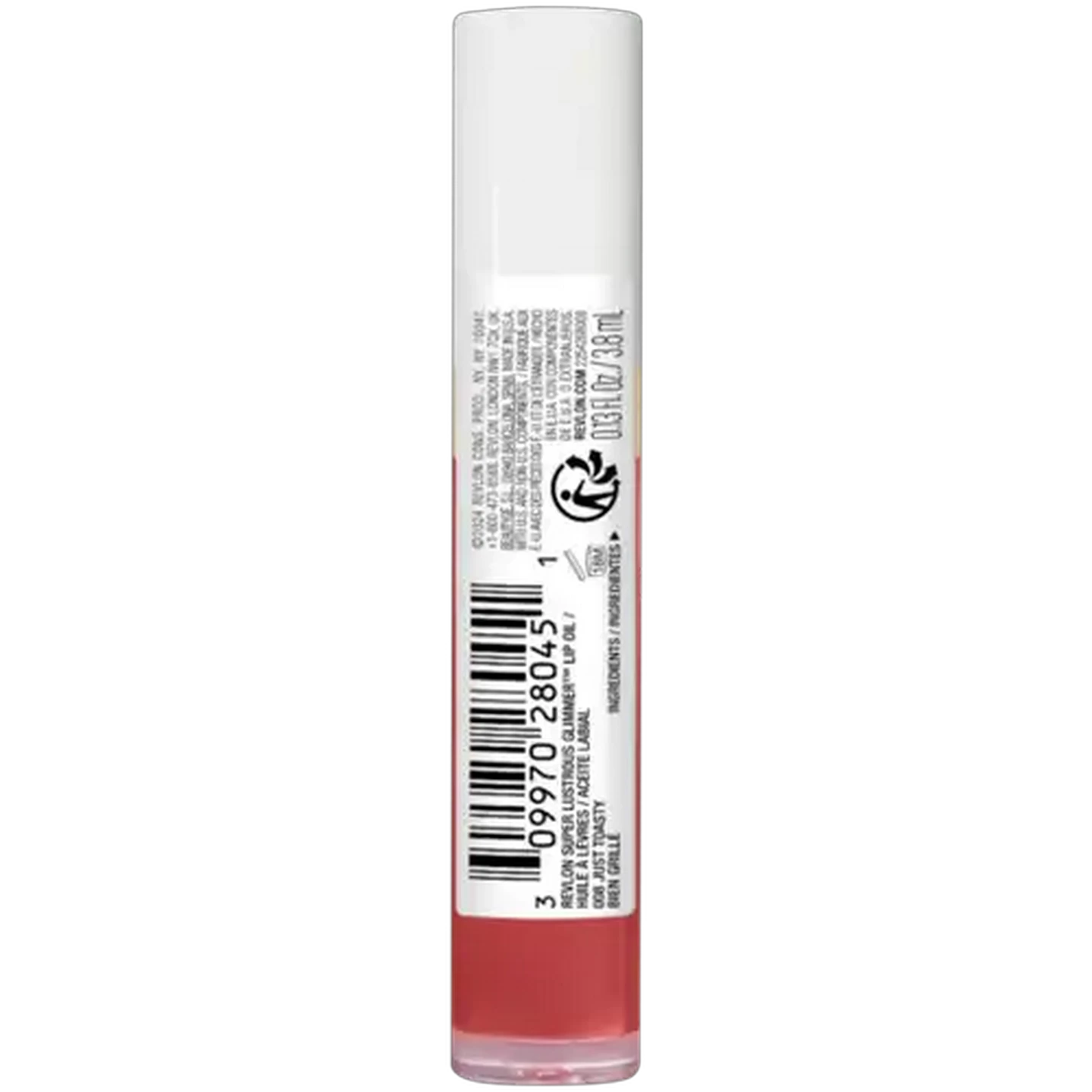 Image of Revlon Super Lustrous Glimmer Just Toasty Lip Oil 3.8ml