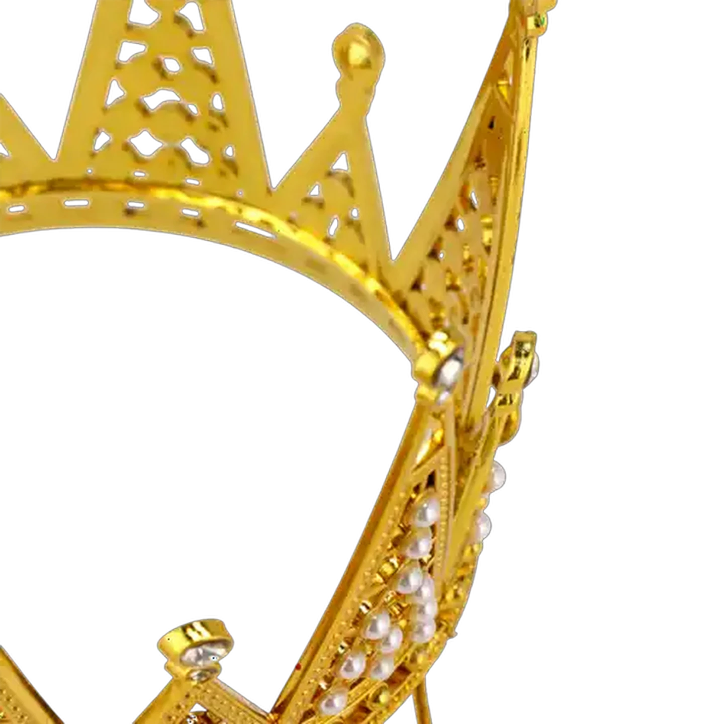 Image of Occasions Dress Up Gold & Silver Plastic Crown