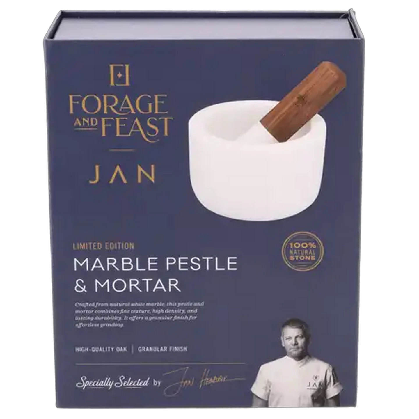 Image of Forage And Feast JAN Limited Edition Marble Pestle & Mortar