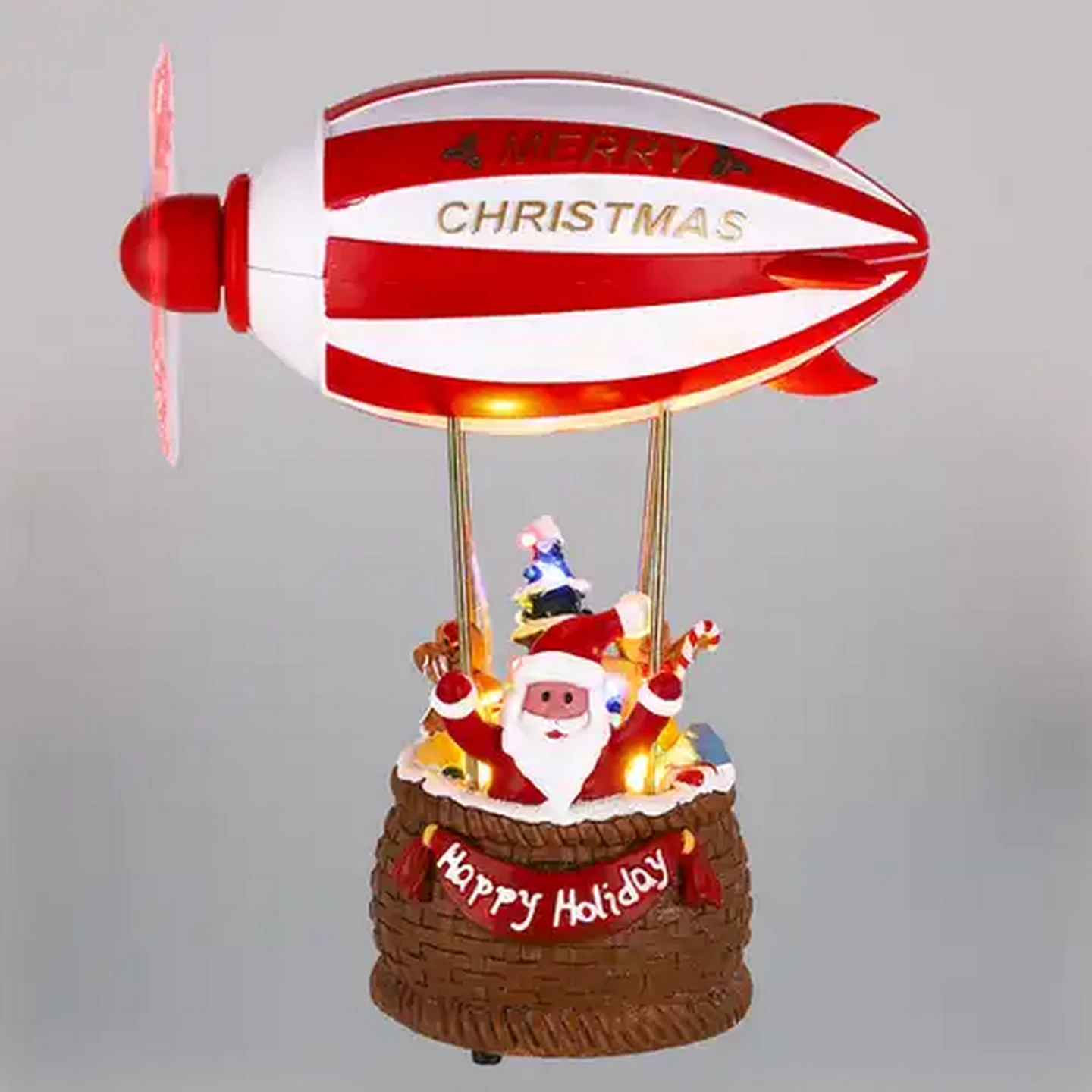 Image of Santa's Choice Battery Operated LED Christmas Novelty Balloon Lights 20.5cm