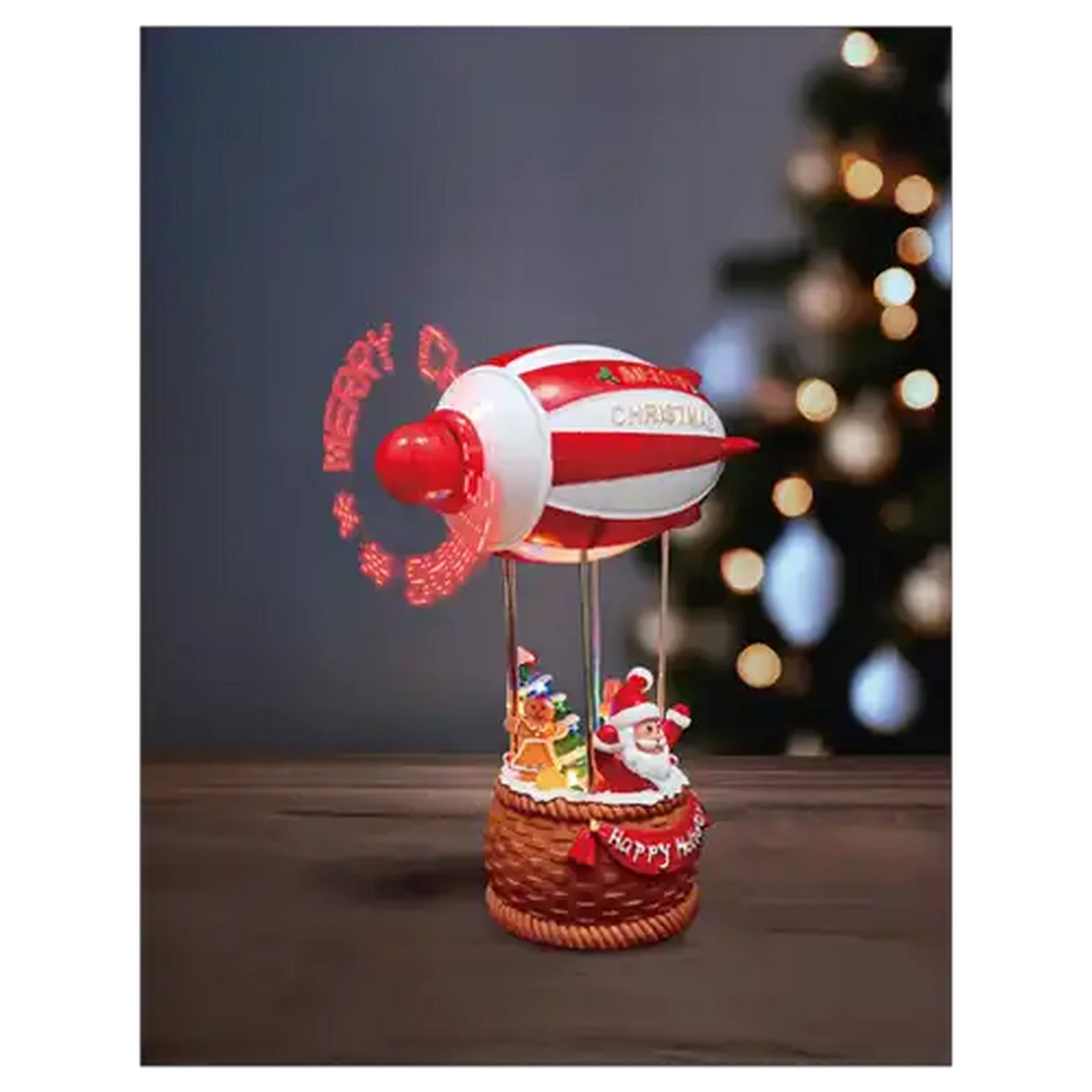 Image of Santa's Choice Battery Operated LED Christmas Novelty Balloon Lights 20.5cm