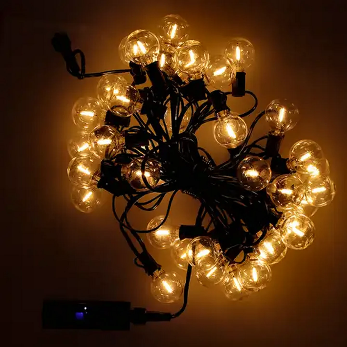 Image of Santa's Choice USB Rechargeable LED Lights 10m 40-Piece