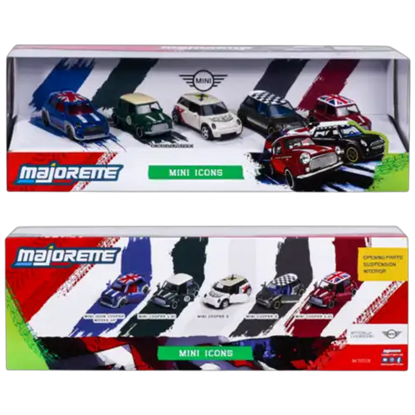 Image of Majorette Mini Cooper Gift Pack 1:64 Scale 5-Pack