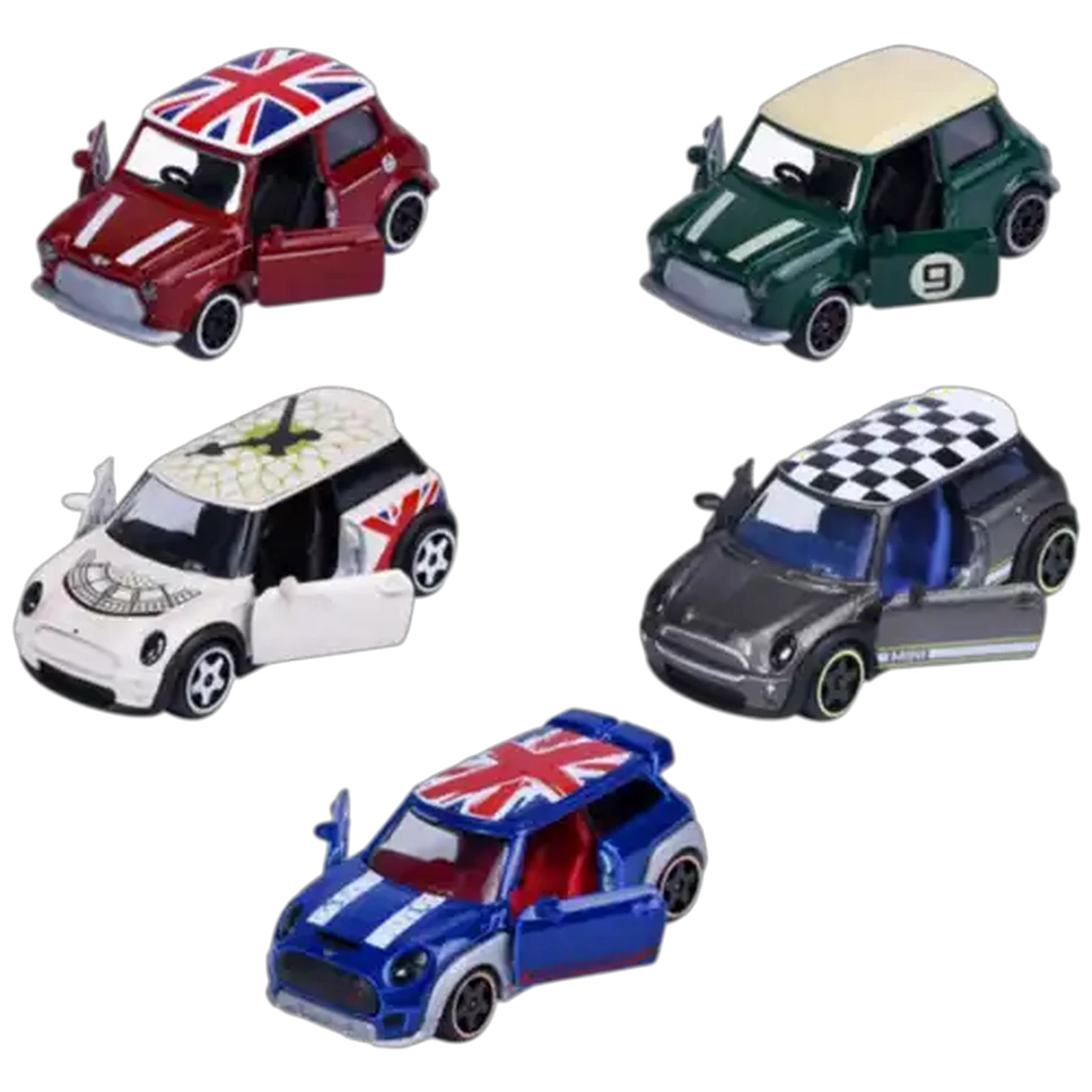 Image of Majorette Mini Cooper Gift Pack 1:64 Scale 5-Pack